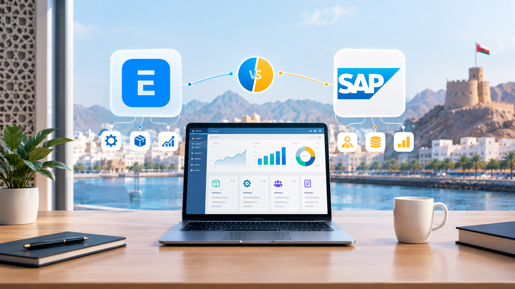 ERPNext vs SAP Business One comparison for Oman businesses