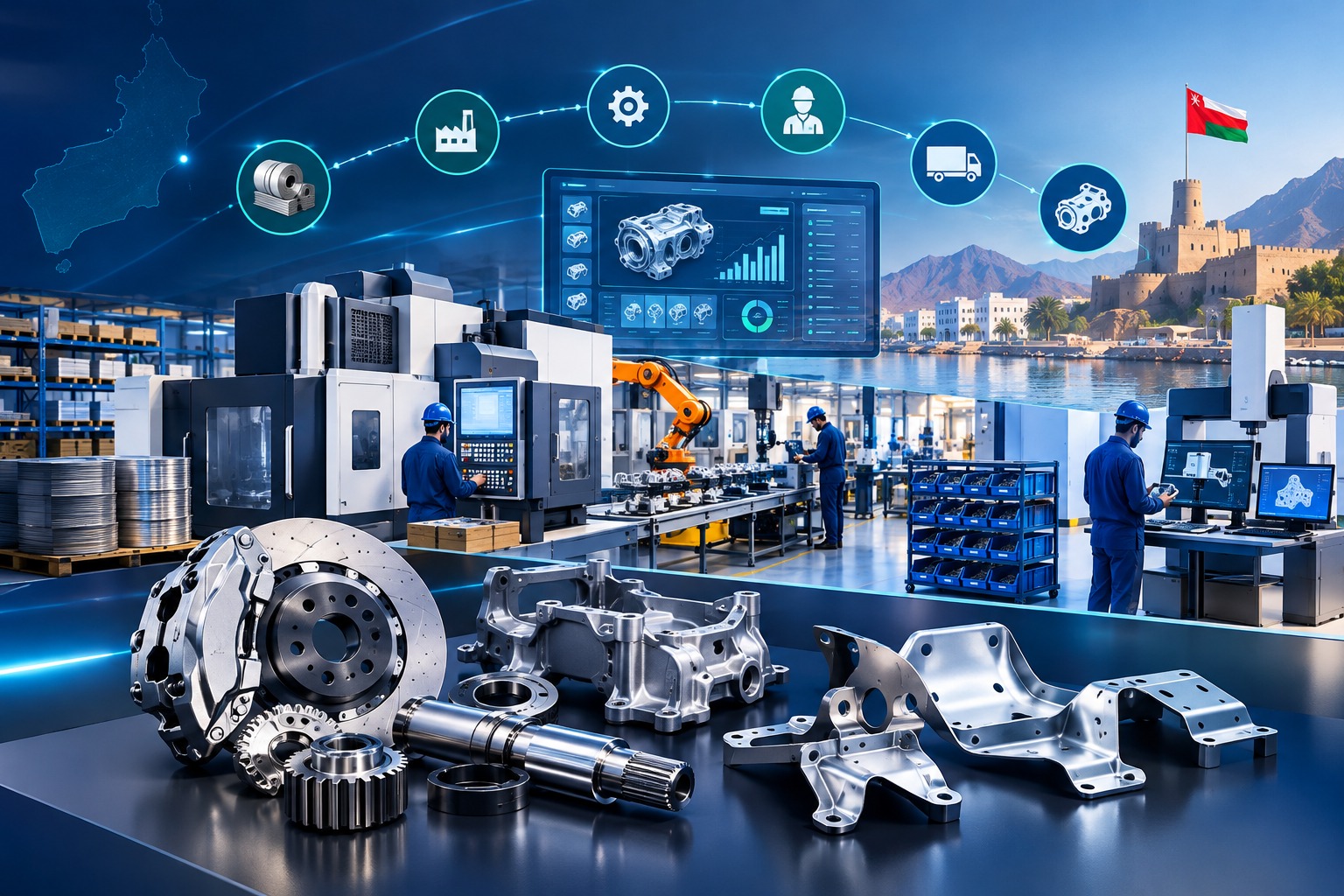 ERPNext for auto ancillary manufacturers in Oman
