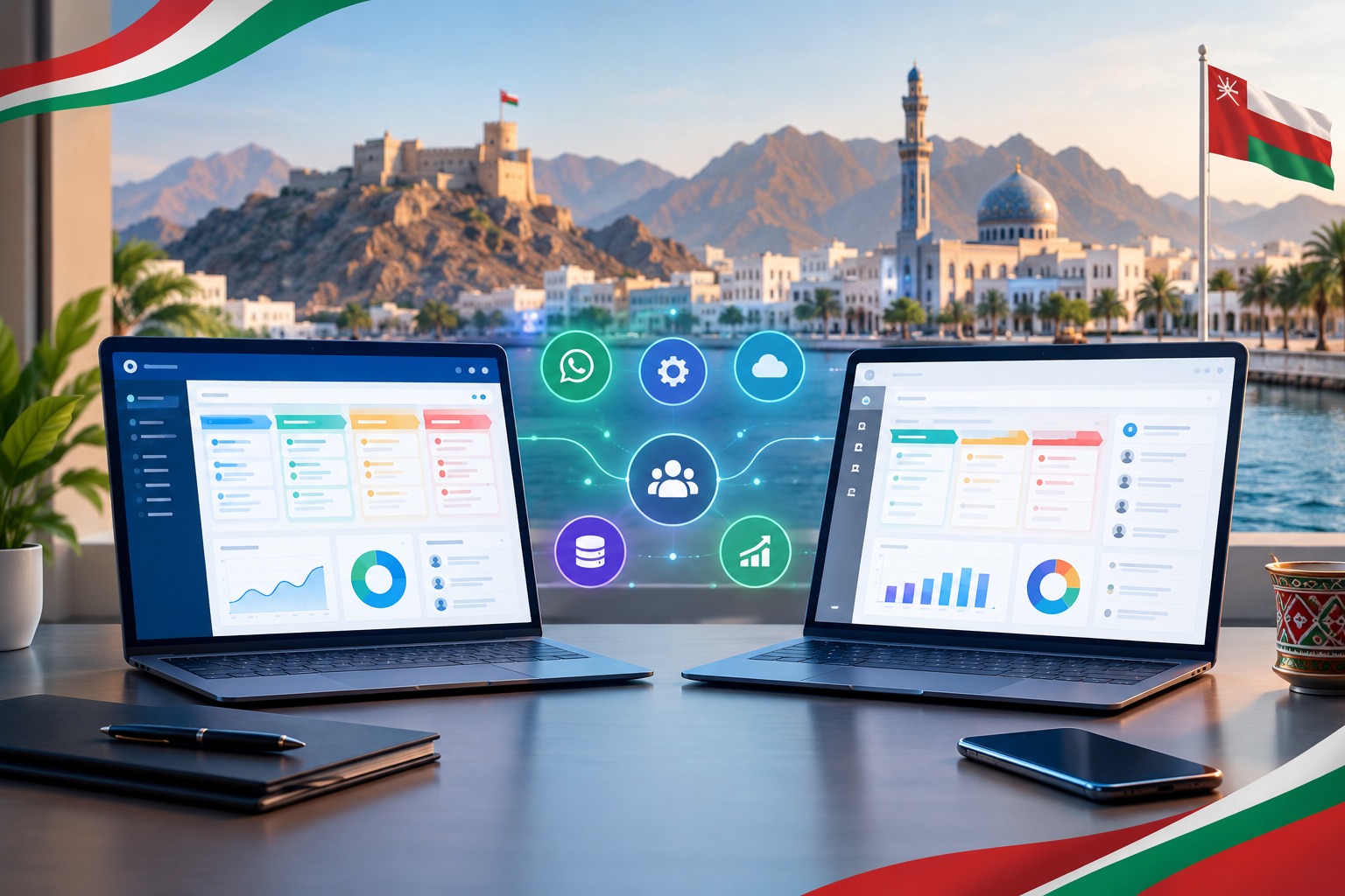 Frappe CRM vs Zoho CRM comparison for Oman