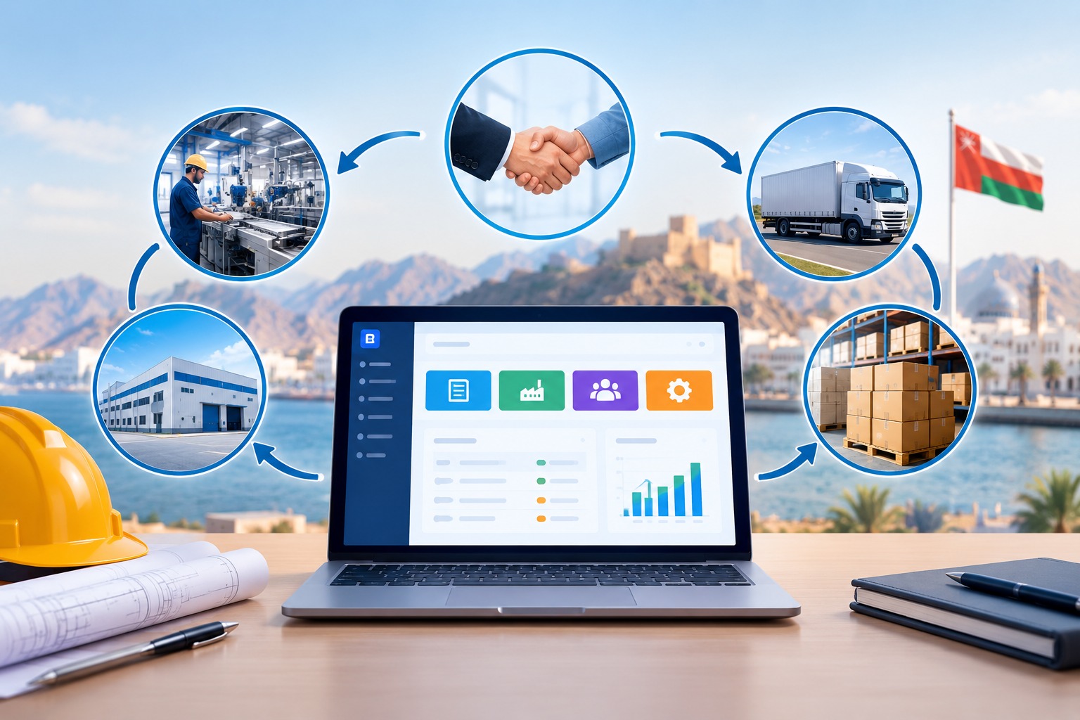 ERPNext subcontracting and job work in Oman
